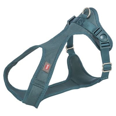 Trixie Comfort Soft harnais de randonnée, pétrole Größe: S-M: 35 - 60 cm Bauchumfang, 20 mm breit