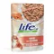 Πακέτο Προσφοράς Life Cat Natural Adult 12 x 70 g Τόνος με Σολομό