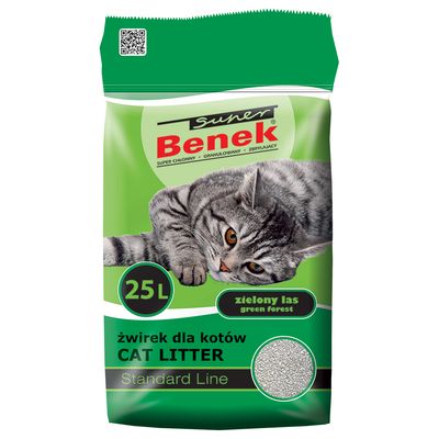 Super Benek Green Forest 25 l (cca. 20 kg)