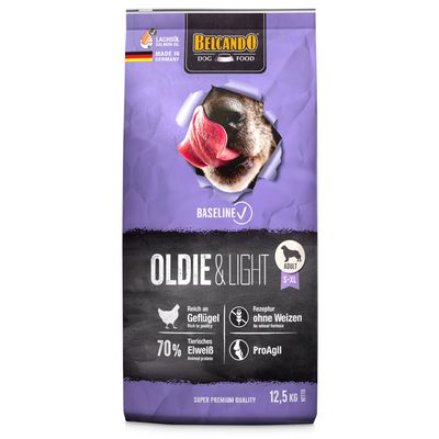 Belcando Baseline Oldie & Light pour chien – 12,5 kg