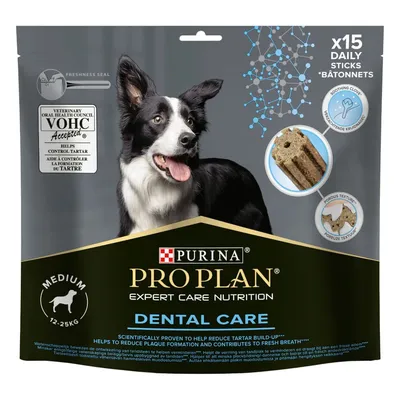PURINA PRO PLAN 12 / 14 kg + friandises Dental Care 345 g ou 426 g offertes !
