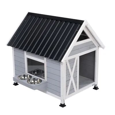 Modern Living Belmont udendørs hundehus - ca. L 101 x B 92 x H 95,5 cm
