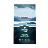 PrimaDog Puppy Pollo e Patate Crocchette per cane - 10 kg