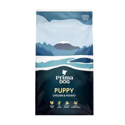 PrimaDog Puppy Kylling & Kartoffel 10 kg