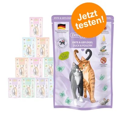Delicieux Paté Ente & Geflügel, hergestellt in Deutschland, ohne Tierversuche, ohne Getreide, mit Lachsöl und Grünlippmuschel. Jetzt testen!