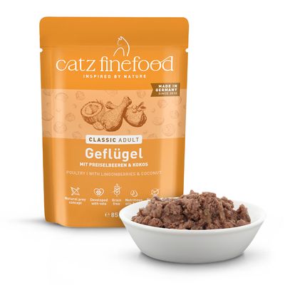 catz finefood i portionspåse 8 x 85 g