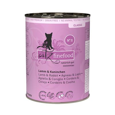 catz finefood 6 x 400 g Agnello & Coniglio