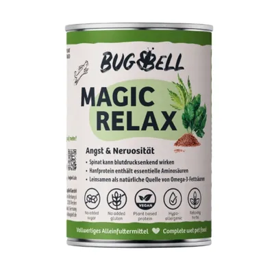 BugBell Vegan Menus Saver Pack 24 x 400g - dog wet food - Magic Relax