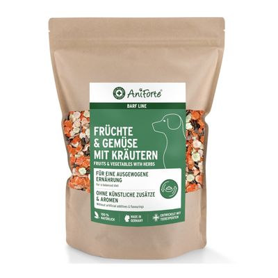 AniForte BARF-Line Früchte & Gemüse mit Kräutern 1 kg