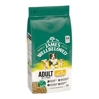James Wellbeloved Adult Dog Hypoallergenic Truthahn & Reis 2 kg