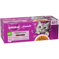 Whiskas 1+ Aromatic Selection Fragrant Fusions in Gravy - 40 x 85g