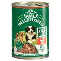 James Wellbeloved Junior Dog Hypoallergenic Huhn in Pastete -  6 x 400 g
