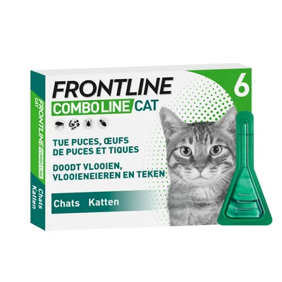 FRONTLINE Combo Line Chat - 6 pipettes x 0,5 ml FRONTLINE Combo Line Chat - 6 pipettes x 0,5 ml
