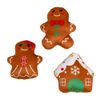 TIAKI Katzenspielzeug-Set Lebkuchen-Familie 3er Set
