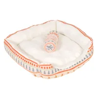 TIAKI hondenbed & Deken Nordic Winter - Maat M: L 72 x B 62 x H 17 cm