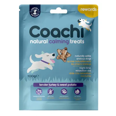 Coachi Natural Calming Treats, dinde - 100 g