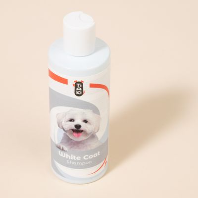 TIAKI shampooing pour chiens au pelage blanc