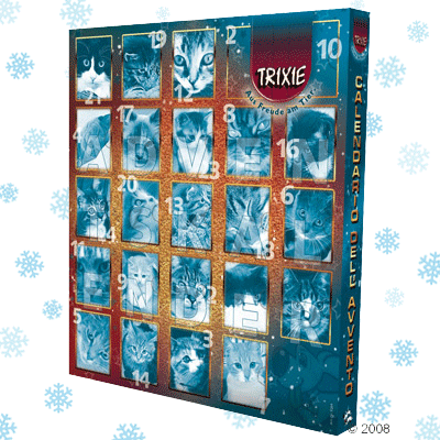 Trixie adventskalender voor katten - 30 x 34 x 3,5 cm
