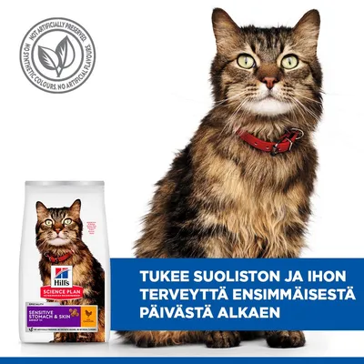 Hill's Science Plan Sensitive Stomach & Skin Adult 1+ kana - 1,5 kg