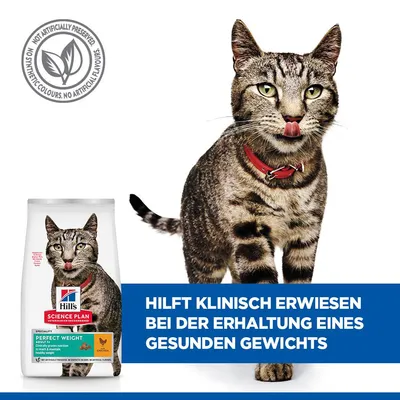 Hill's Science Plan Perfect Weight Adult 1+ Huhn - 7 kg