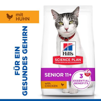 Hill's Science Plan Senior 11+ Huhn