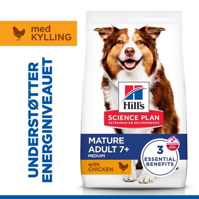 Hill's Science Plan Mature Adult 7+ Medium med kylling