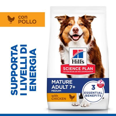 Hill's Science Plan Mature Adult 7+ Medium con Pollo