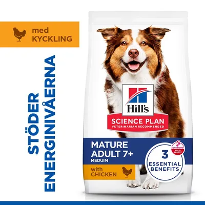 Hill's Science Plan Mature Adult 7+ Medium Chicken - 18 kg