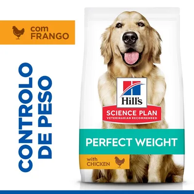 Hill's Science Plan Adult 1+ Perfect Weight Large com frango - 12 kg