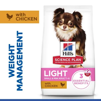 Hill's Science Plan Adult 1-6 Light Small & Mini csirke - 6 kg