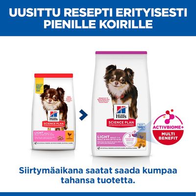 Hill's Science Plan Adult 1–6 Light Small & Mini kana