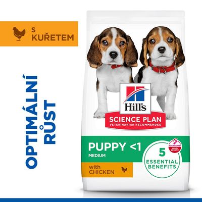 Hill's Science Plan Puppy <1 Medium kuracie