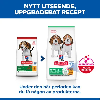 Hill's Science Plan Puppy <1 Medium Chicken - 18 kg