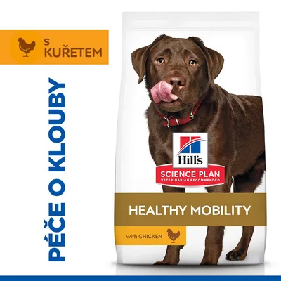 Hill's Science Plan Healthy Mobility Adult 1+ Large Chicken - výhodné balení 2 x 14 kg