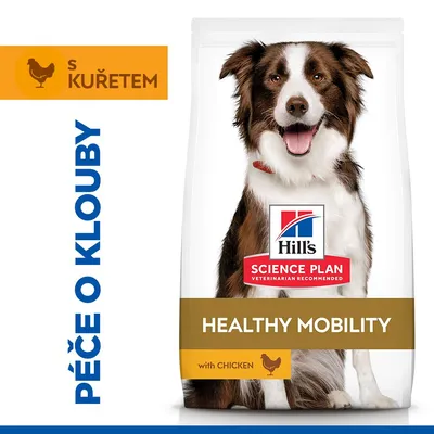 Hill's Science Plan Healthy Mobility Adult 1+ Medium kuracie - výhodné balení 2 x 14 kg