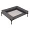 TIAKI hondensofa Sun Maat L: L 91 x B 76 x H 18 cm (lichtgrijs/ donkergrijs)