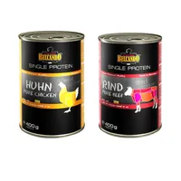 Lot Belcando Single Protein 12 x 400 g pour chien - lot mixte 1 : poulet & bœuf