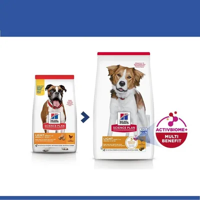 Hill's Science Plan Adult 1-6 Light Medium с пиле - 2 х 14 кг