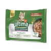 Ultima Cat Expert Nutrition Hairball Manzo & Salmone 4 x 70 g