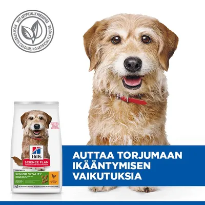 Hill's Science Plan Senior Vitality Mature Adult 7+ Small & Mini kana - säästöpakkaus: 2 x 6 kg