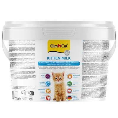 GimCat Kitten Milk Latte in polvere con Taurina - Set risparmio: 2 x 2 kg