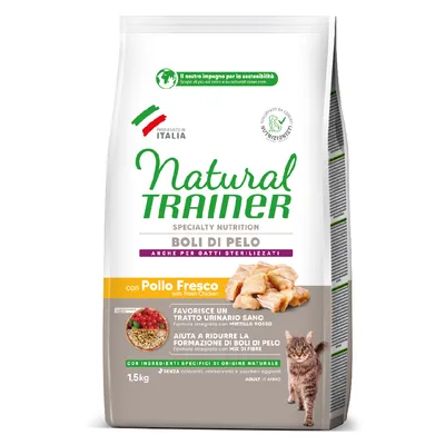 Natural Trainer Hairball Chicken - Economy Pack: 2 x 1.5kg