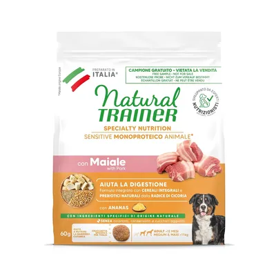 Natural Trainer Sensitive Adult Medium & Maxi mit Schwein - 60 g