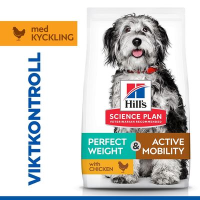Hill's Science Plan Adult Perfect Weight & Active Mobility Medium Chicken