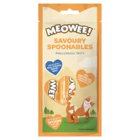 Meowee! Savoury Spoonables 4 x 14 g - Huhn