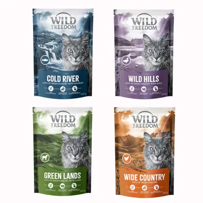 Πακέτο Δοκιμής Wild Freedom Ξηρά Τροφή - Adult, 4 x 400 g (ΝΕΑ)