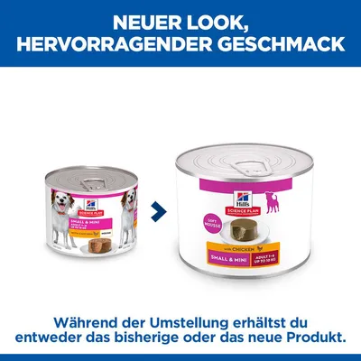 Hill's Science Plan Adult Small & Mini Hund Nassfutter Mousse - Huhn (24 x 200 g)