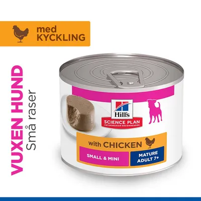 Hill's Science Plan Mature Small & Mini Mousse - Ekonomipack: Nötkött 24 x 200 g