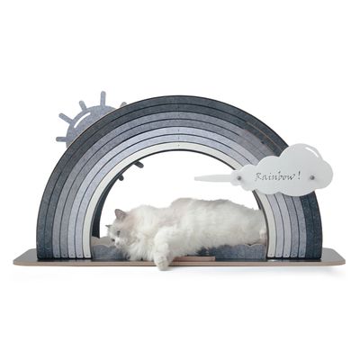 Canadian Cat Company škrábací nábytek Rainbow - šedá