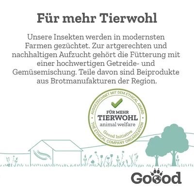 Goood Adult Sensitive Nachhaltige Insekten - 10 kg